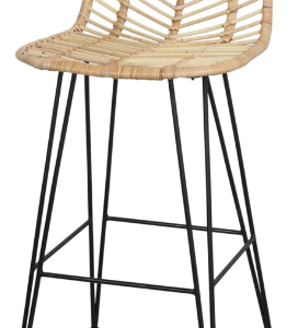 TABURETE MEDEA RATÁN NATURAL DE ESTILO NÓRDICO