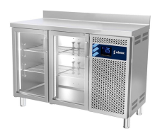 MESA REFIGERADA SNACK C/ PUERTA DE CRISTAL -2ºC A +8ºC - MPS-150 HC PC