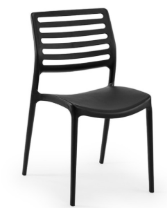 SILLA SOFÍA COLOR NEGRO