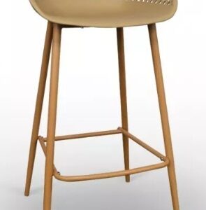 TABURETE HANNOVER COLOR TAUPE