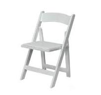 SILLA PLEGABLE MADERA BLANCA MOD WALA