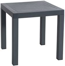 MESA AUXILIAR ALPHA COLOR GRIS