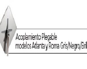 ACOPLAMIENTO PLEGABLE MOD ATLANTA Y ROMA