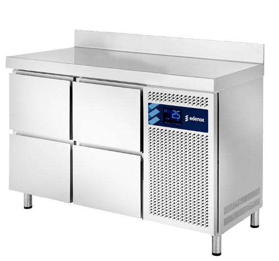 MESAS REFRIGERAC C-CAJONES 1492sx600x850MM MPS-150 HC HH