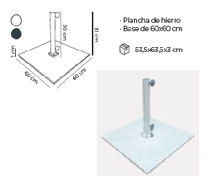 BASE METALICA  MP40