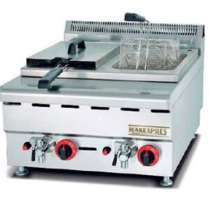FREIDORA A GAS SOBREM 8+8 LT HGF-608 600x610x485