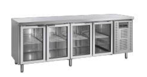 MESA DE REFRIGERACIÓN GN1/1 4 PTAS CK7410G 2230x700x880 MM