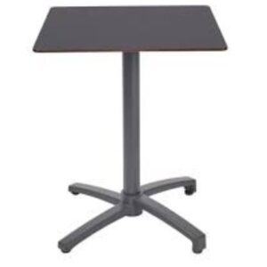 MESA KOS COLOR ANTRACITA TAB. COMPACT 70X70 ANTRACITA