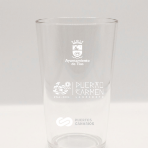 VASO DOBLE CÓNICO TRANSPARENTE 40 CL