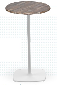 MESA MALIBU H 45DIAM WERSALIT ESTANDAR 60DIAM