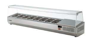 EXPOSITOR REFRIG. INGREDIENTES EIV-180 HC 1790x350x450MM