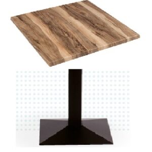MESA BRESCIA NEGRO TAB. WERS G1 70X70 COLOR INDIAN SHESMAN