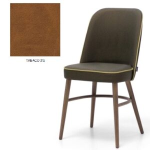 SILLA PAULINA CERRADA S/ESPECIAL COLOR TABACO315