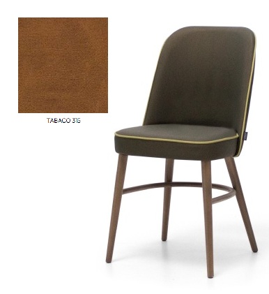 SILLA PAULINA CERRADA S/ESPECIAL COLOR TABACO315